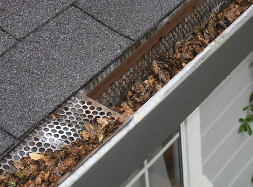 DIY gutter cleaning