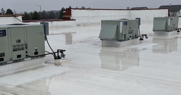 commercial roof inspection